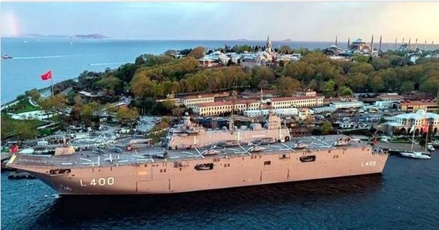 'TCG Anadolu' Türkiye’nin Yüzyılı nedeniyle İstanbul'da halkın ziyaretine açılıyor