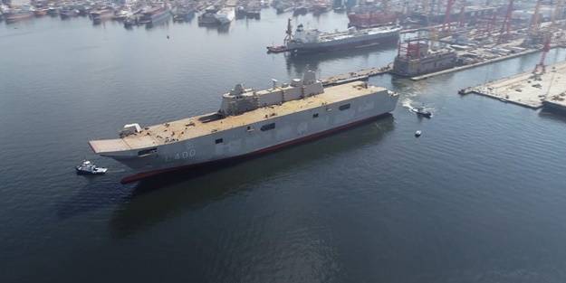 TCG Anadolu'nun envantere giriş tarihi belli oldu