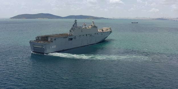 TCG Anadolu'nun ilk görevi belli oldu