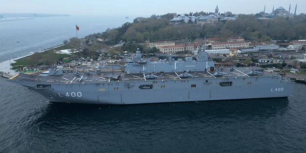 TCG Anadolu'ya bayramın ilk gününde rekor ziyaret!