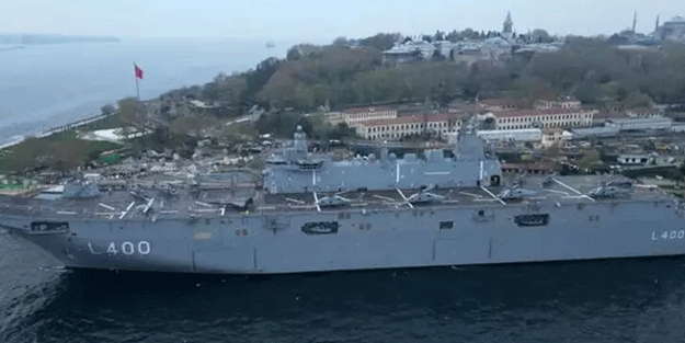 TCG Anadolu'yu 92 bin 317 kişi ziyaret etti