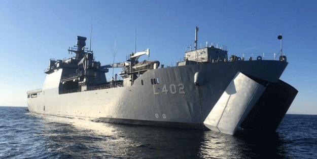 TCG Sancaktar Libya için yola çıktı