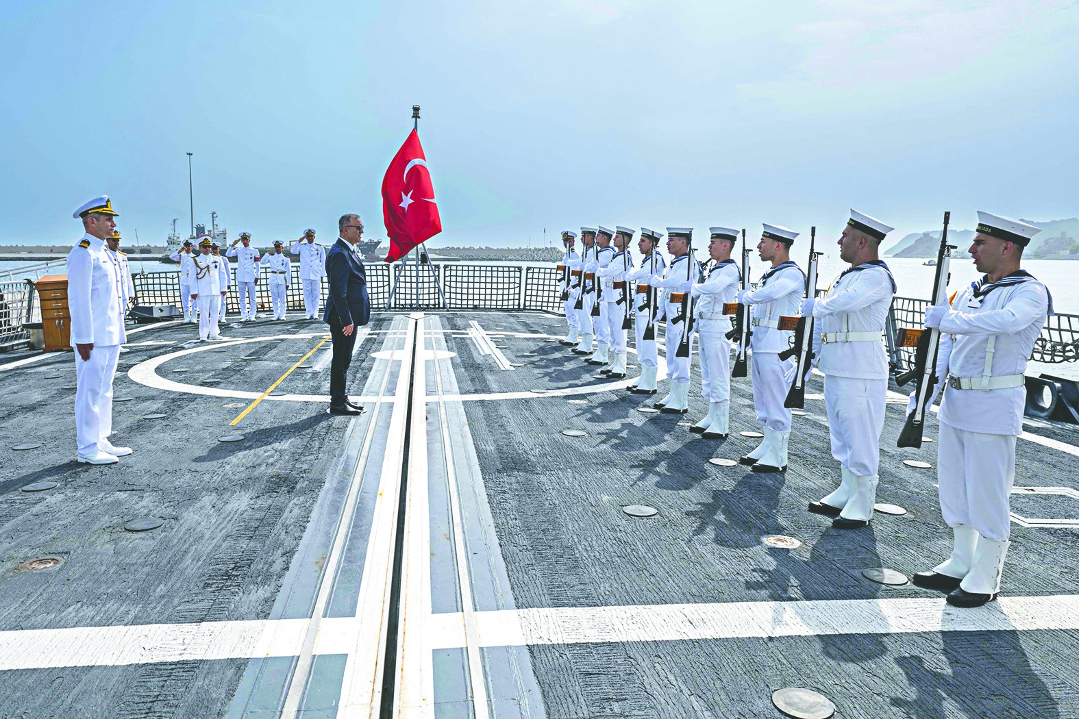 TCG Kınalıada korveti eğitimleri gerçekleştirdi