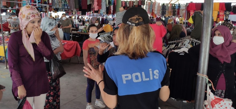 TDP ekiplerinden maske ve sosyal mesafe uyarısı 
