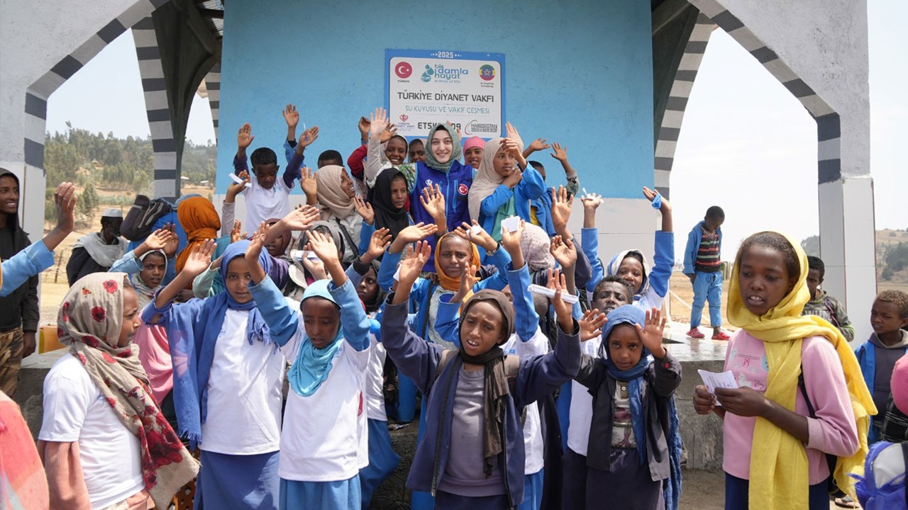 TDV “Bir Damla Hayat” projesiyle 11 milyon kişiyi temiz suyla buluşturdu