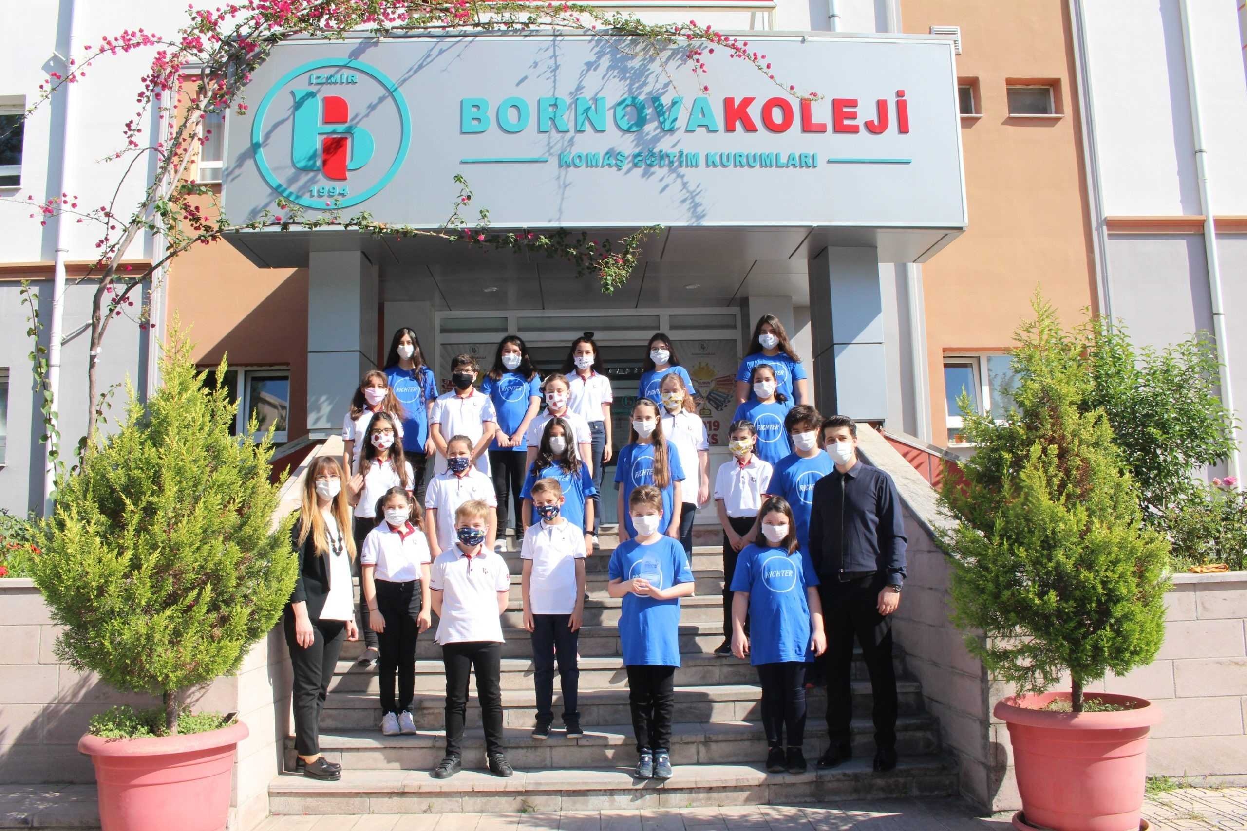 TDV Bornova Kolejinden uluslararası başarı