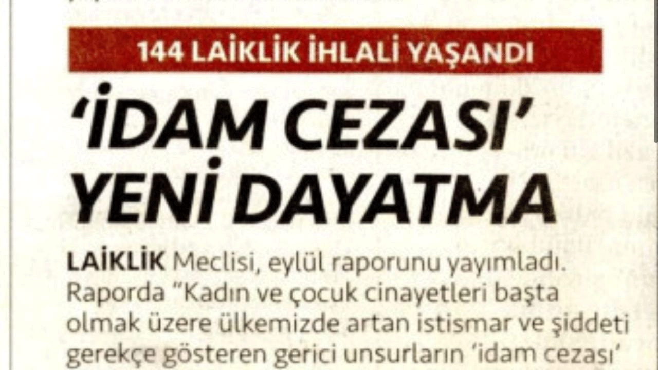 Tecavüzcülere idam istemek gericilikmiş... Seküler yobazlar pedofili sapkınların avukatı oldu!