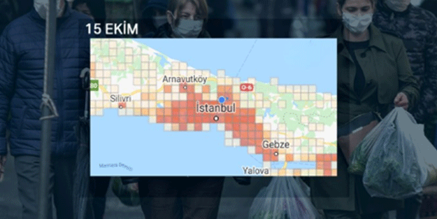 Tedirgin eden İstanbul haritası! Nereden nereye...