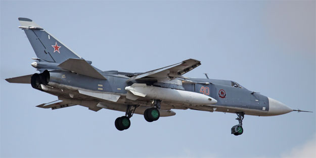 Ruslar İsrail uçağına ateş açtı