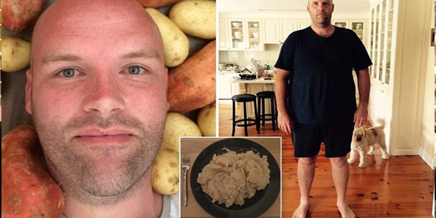 Tek bir yiyecekle bir ömür geçirmek mümkün mü? Bakın sadece patates yiyerek ne kadar yaşadı