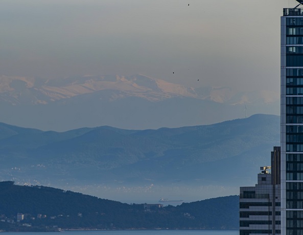 Tek kareye 3 şehir sığdı! İstanbul'un havası temizlendi