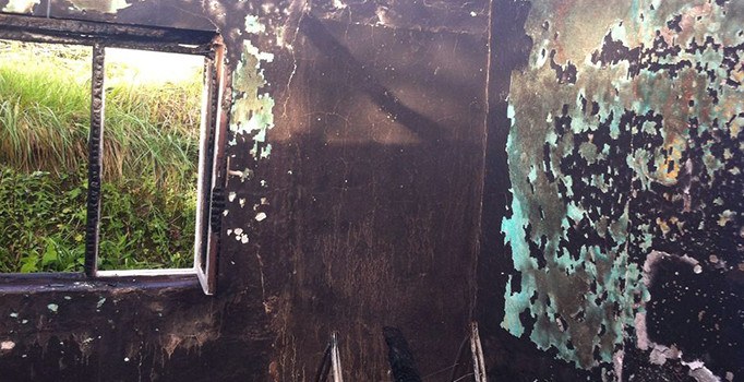 Tek katlı evde yangın çıktı: 1 ölü
