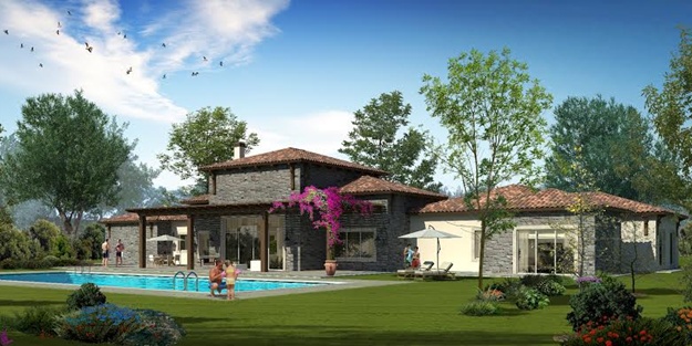 "Tek Katlı Villa Yaşamı" Toskana Vadisi’nde!