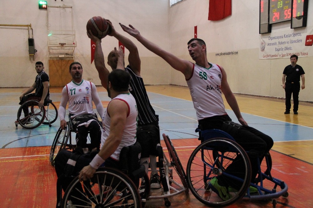Tekerlekli Sandalye Basketbol Süper Ligi: YOSK: 47 - Beşiktaş: 94 