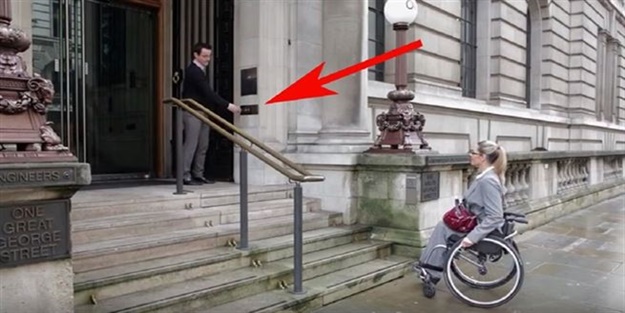  Tekerlekli sandalye kullanan insanların merdivenden çıkması kolaylaşacak