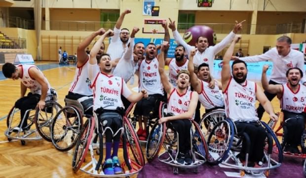 Tekerlekli Sandalye'de Avrupa üçüncüsü olduk!