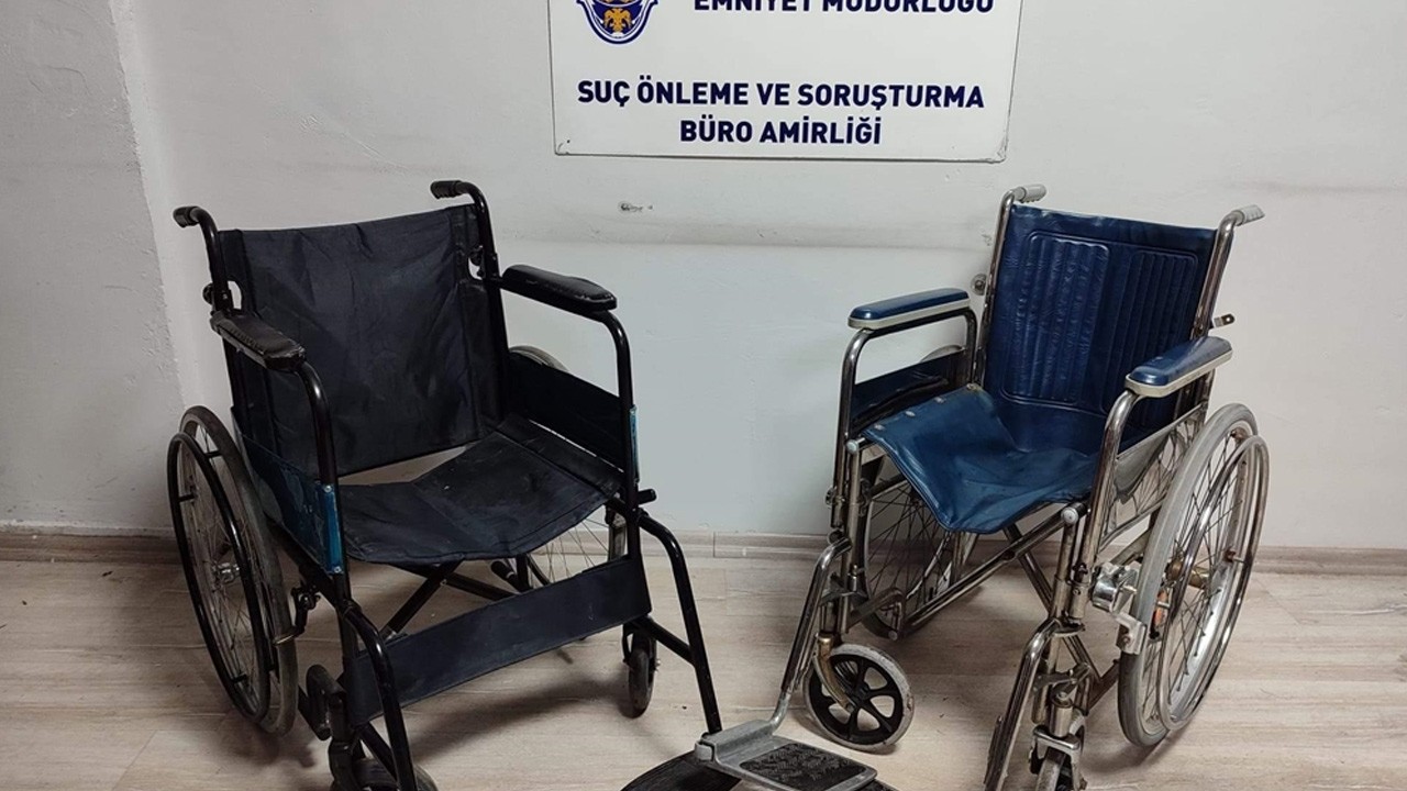 Tekerlekli sandalyeye bile göz diktiler