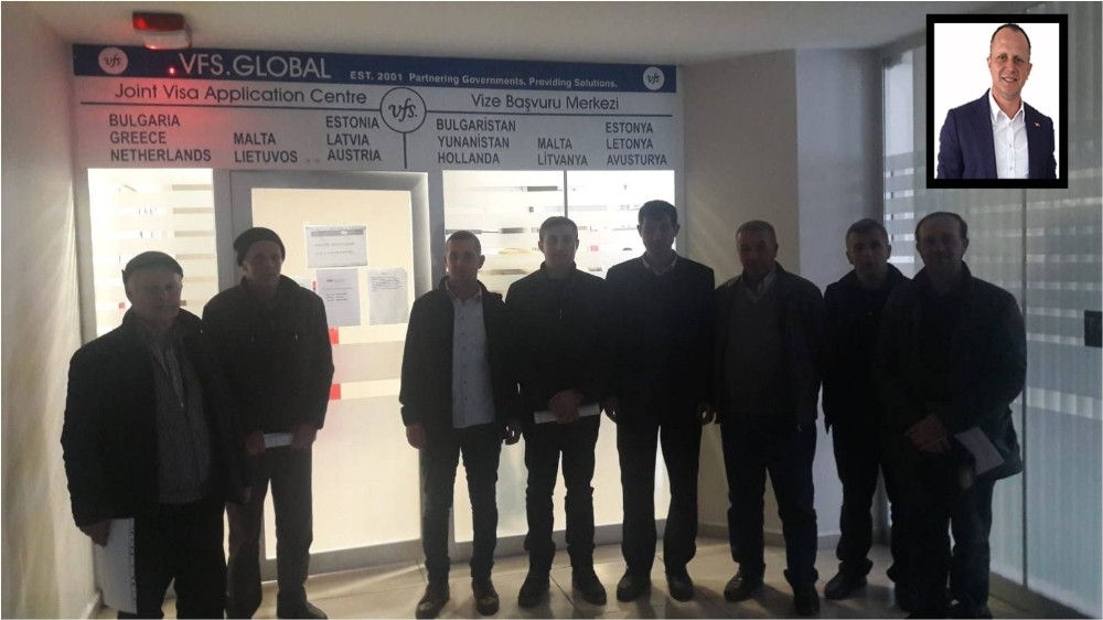 Tekirdağ DSYB üyelerine Yunanistan gezisi için vize 