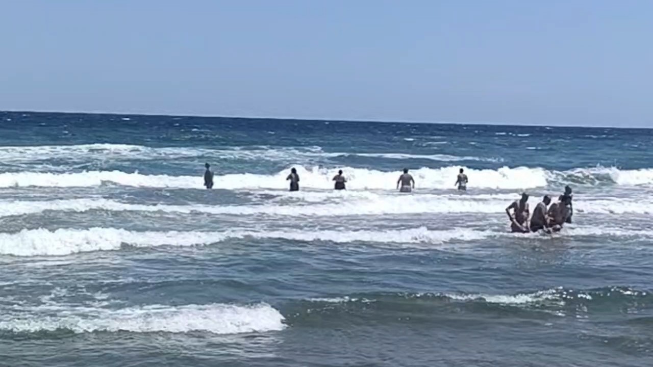 Tekirdağ Kumbağ sahilinde boğulma tehlikesi