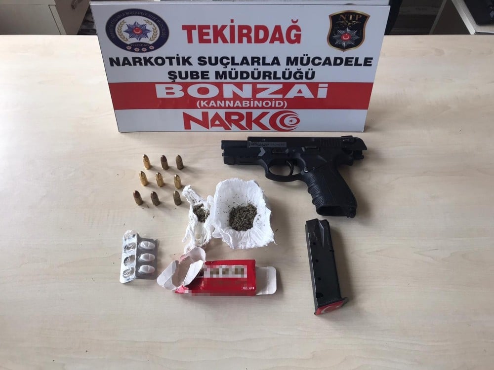 Tekirdağ polisi uyuşturucuya geçit vermiyor 
