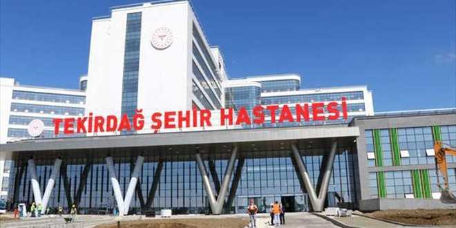 Tekirdağ Şehir Hastanesi hizmet için gün sayıyor