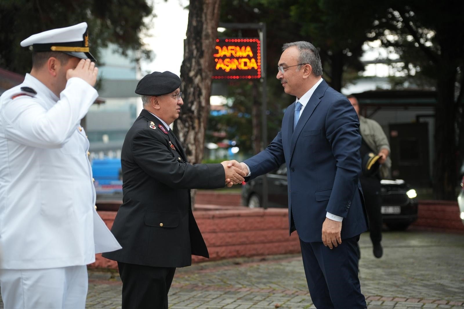 Tekirdağ Valisi Soytürk, jandarma personeliyle bayramlaştı