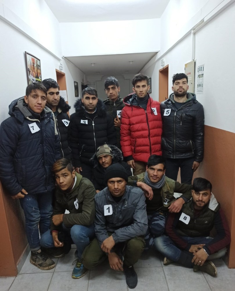 Tekirdağ’da 11 kaçak göçmen yakalandı 
