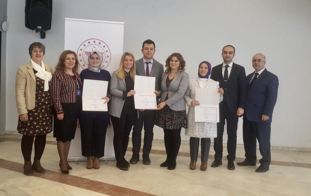 Tekirdağ’da 9 devlet hastanesine Gebe Okulu Tescil Belgeleri teslim edildi 