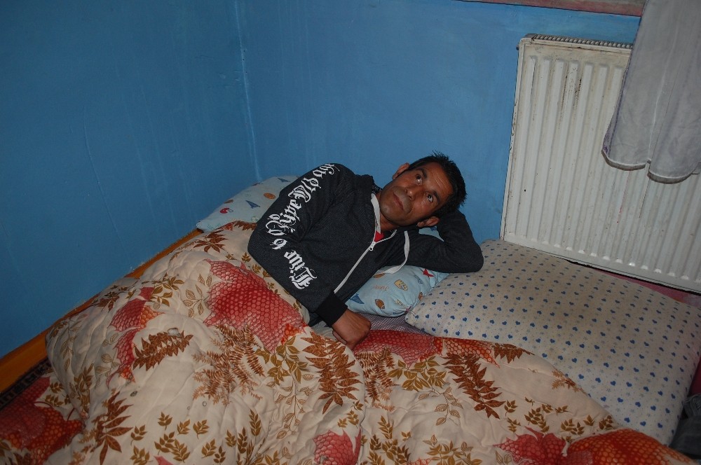 Tekirdağ’da baraka ev çıkan yangında kül oldu 