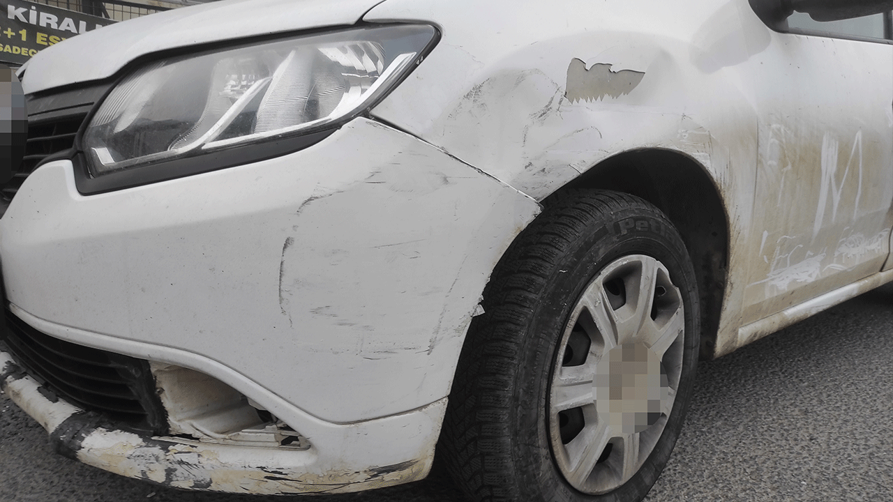 Tekirdağ’da belediye otobüsü kaza yaptı! Çarpıp kaçtı!