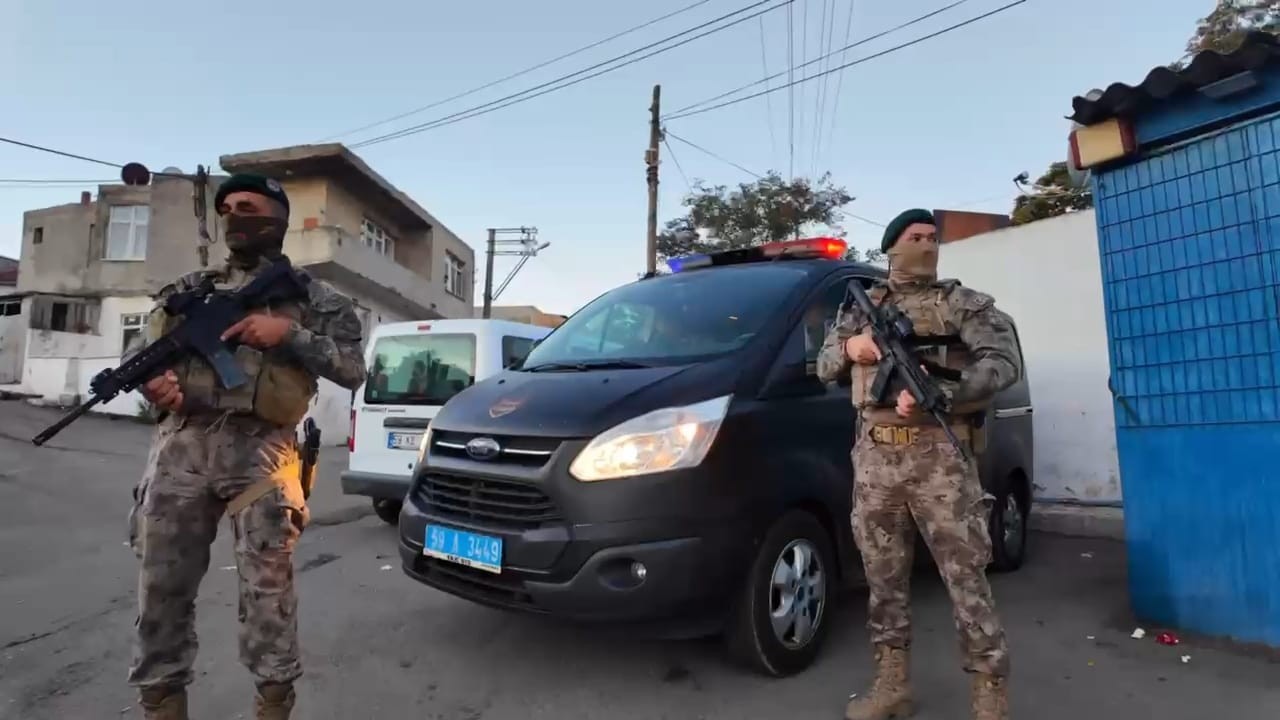 Tekirdağ’da dev operasyon! 900 polisle operasyon