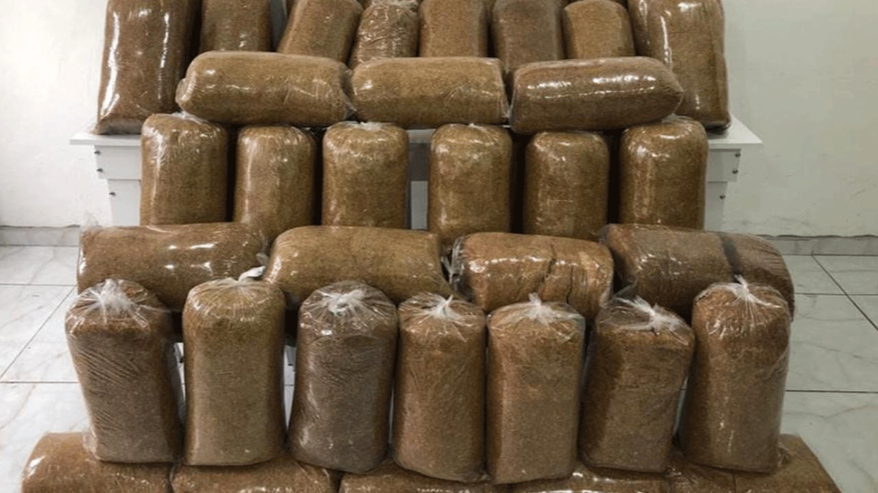 Tekirdağ'da dev operasyon! Tonlarca kaçak nargile tütünü ele geçirildi