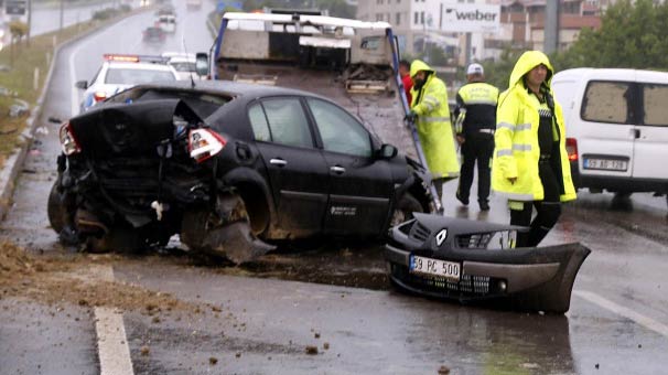 Tekirdağ'da faciadan dönüldü! 3 yaralı