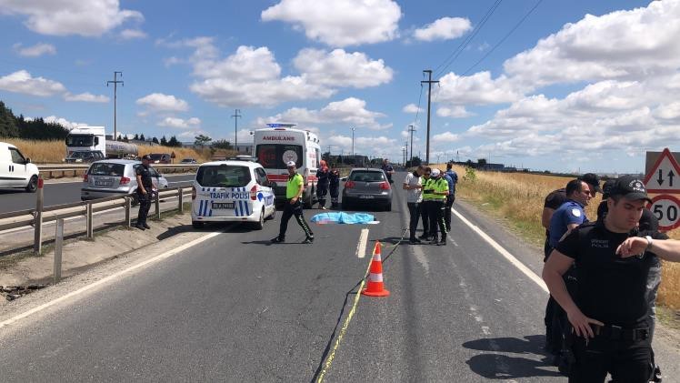 Tekirdağ'da feci kaza: Metrelerce savrulan işçi hayatını kaybetti