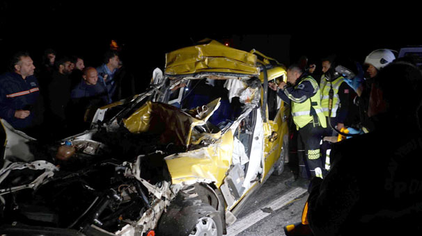Tekirdağ’da feci kaza… Ölü ve yaralılar var
