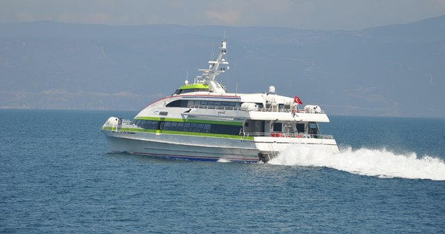 Tekirdağ'da feribot seferleri iptal edildi