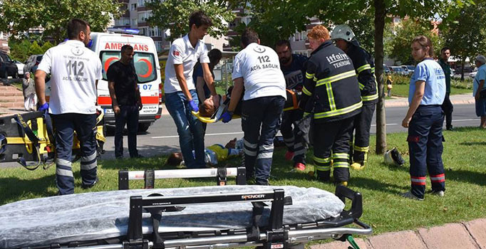 Tekirdağ’da freni boşalan kamyonet dehşet saçtı