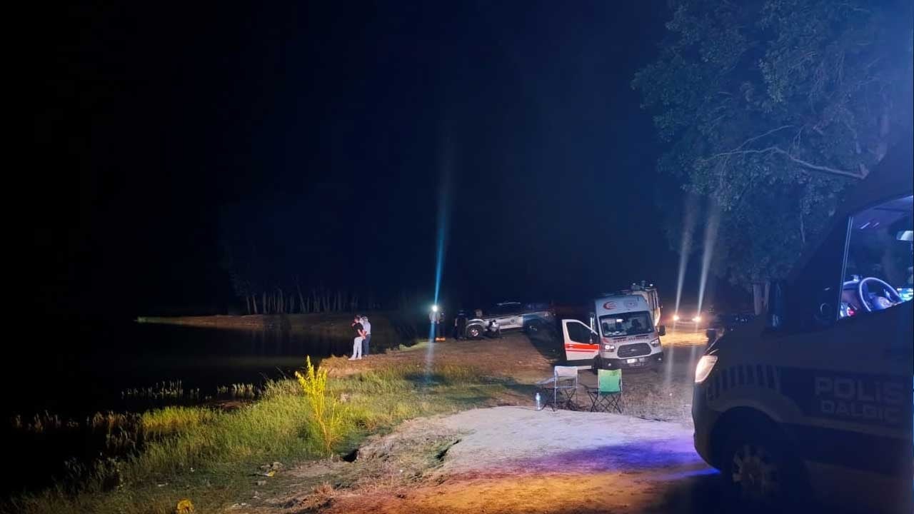 Tekirdağ'da göle giren kişi kayboldu