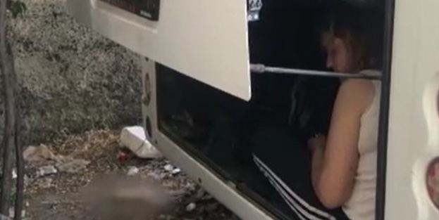 Tekirdağ'da ilginç olay: Bagajdan kadın çıktı!