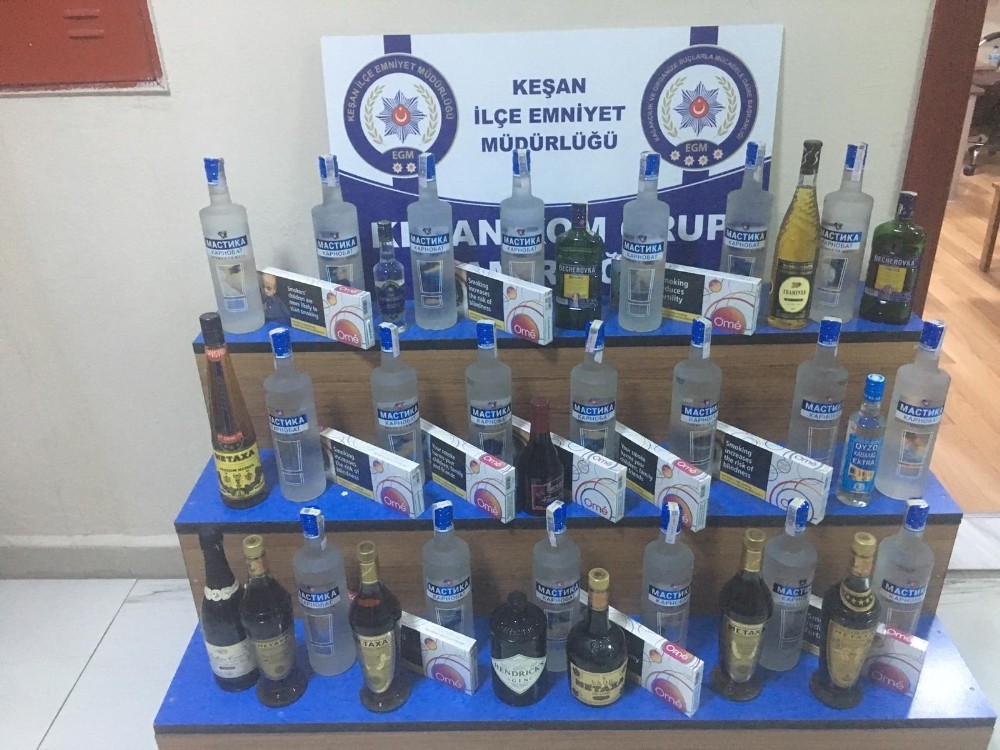 Tekirdağ’da kaçakçılık operasyonları 