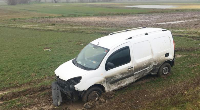 Tekirdağ'da kaza: 1 kişi yaralı