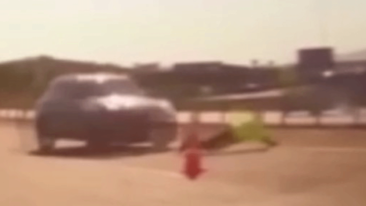 Tekirdağ'da kontrolden kaçan sürücü polise çarptı!