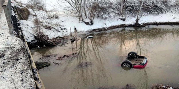 Tekirdağ'da otomobil dereye uçtu! Bir aile yok oldu