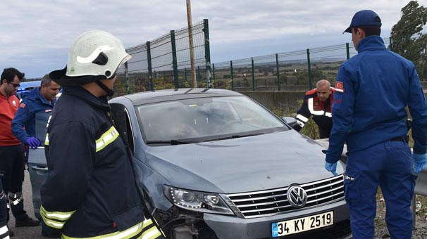 Tekirdağ'da otomobilde başından vurulmuş halde bulundu