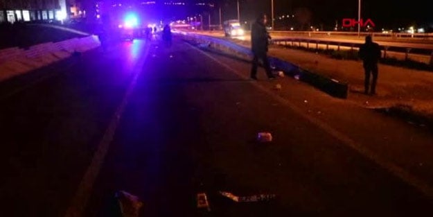 Tekirdağ'da otomobilin çarptığı 2 kişi öldü