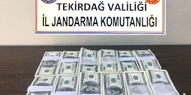 Tekirdağ'da sahte dolar operasyonu!