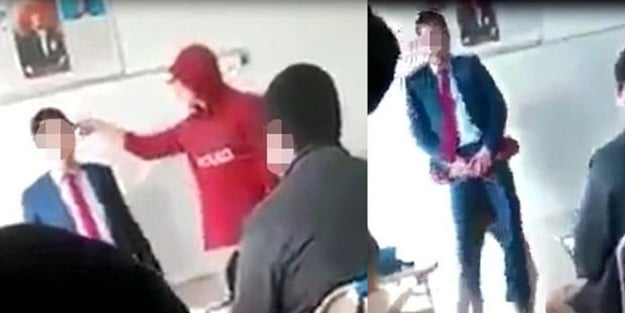 Sınıfta skandal görüntüler! Soruşturma başlatıldı