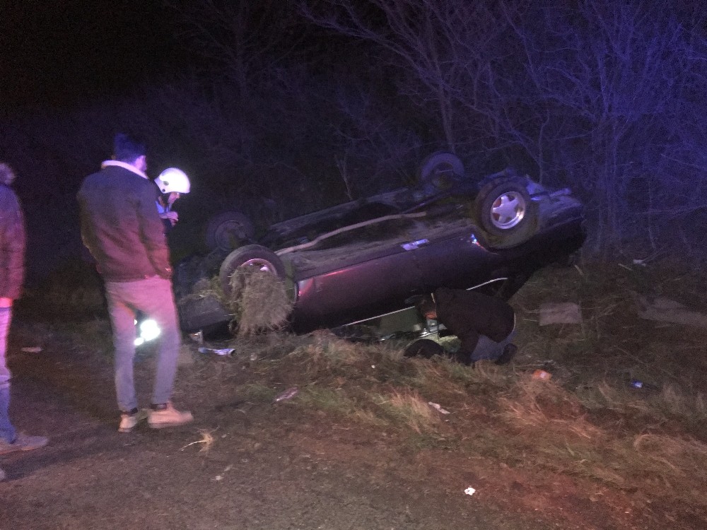 Tekirdağ’da trafik kazası: 2 yaralı 