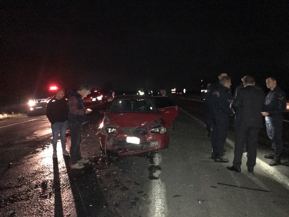 Tekirdağ’da trafik kazası: 3 yaralı 