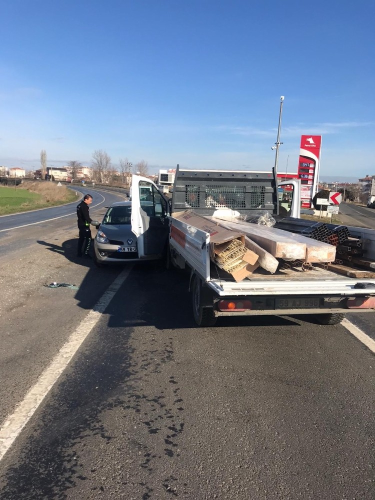 Tekirdağ’da trafik kazası: 5 yaralı 